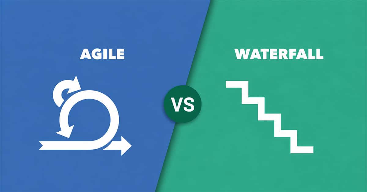 agile vs waterfall development
