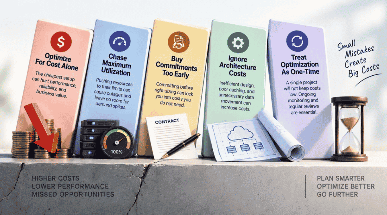 Common Cloud Cost Optimization Mistakes To Avoid