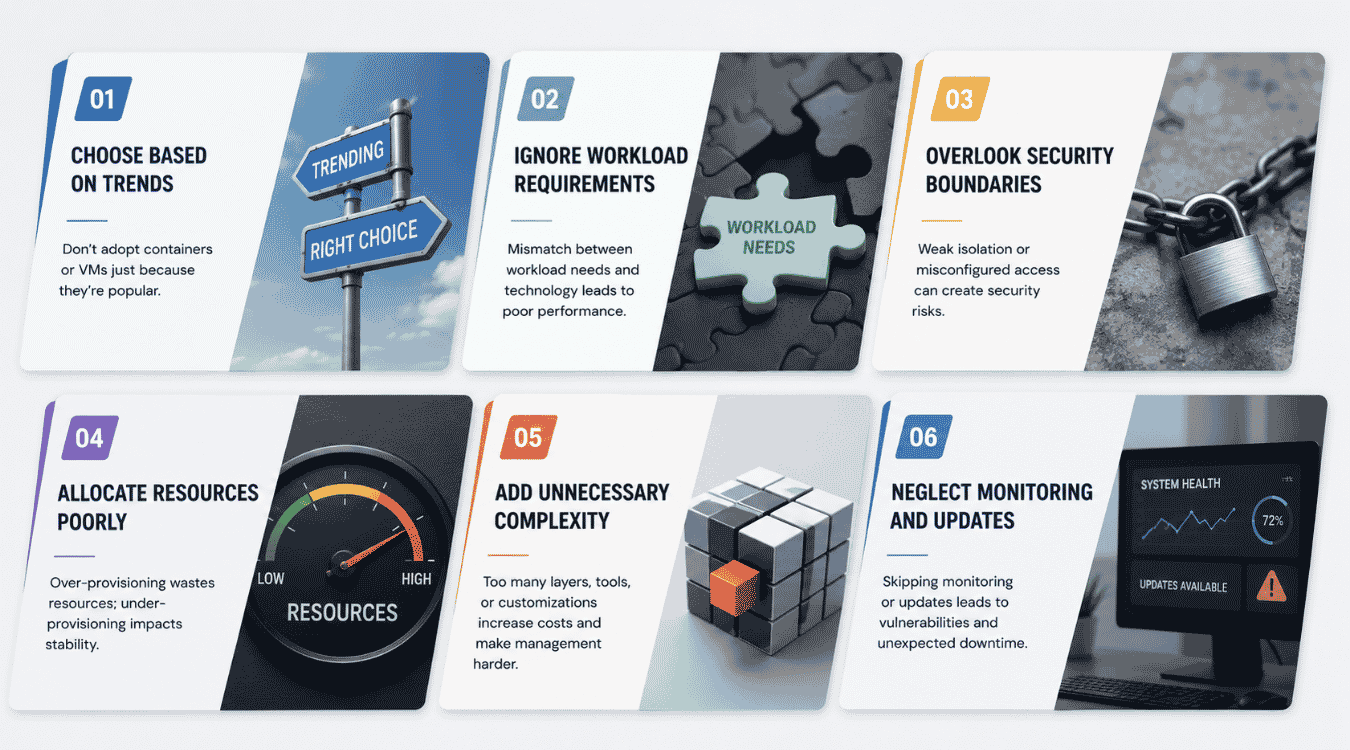 Common Containerization And Virtualization Mistakes To Avoid