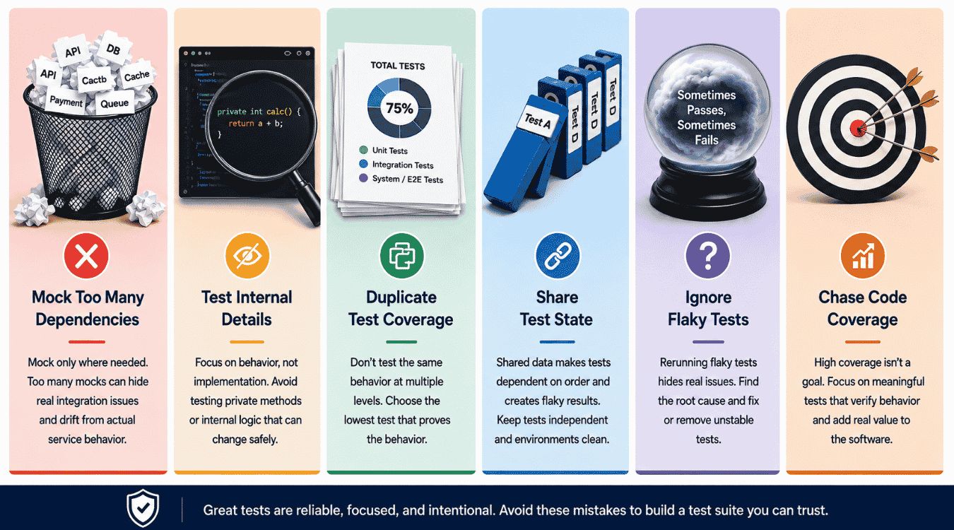 Common Unit And Integration Testing Mistakes To Avoid
