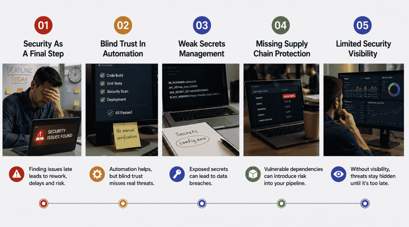 Common DevSecOps Mistakes That Slow Secure Delivery