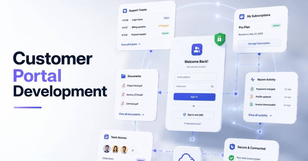 Customer Portal Development For SaaS Businesses