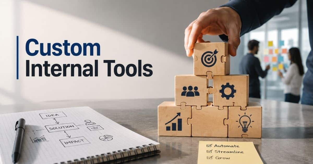 How Custom Internal Tools Improve Team Productivity