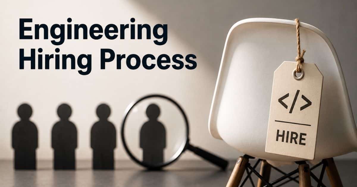 How To Build A Scalable Engineering Hiring Process