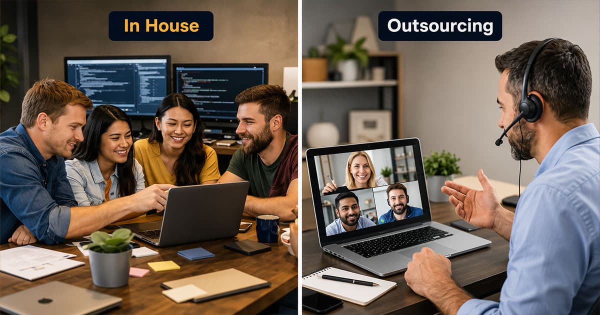 in house vs outsource