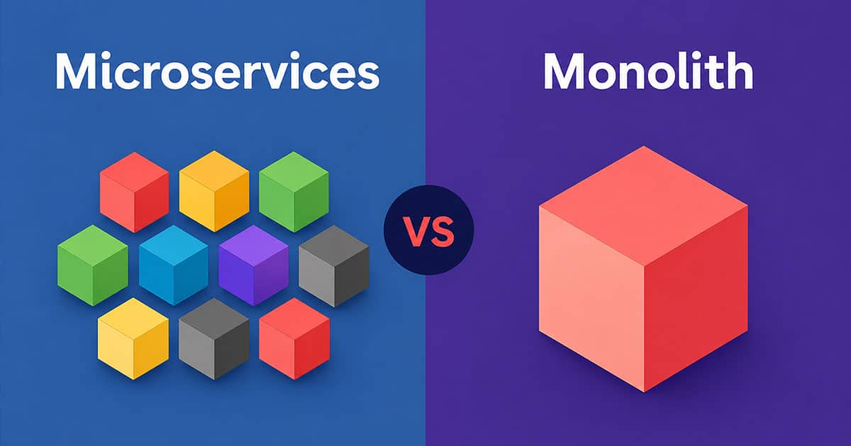 microservices vs monolith architecture