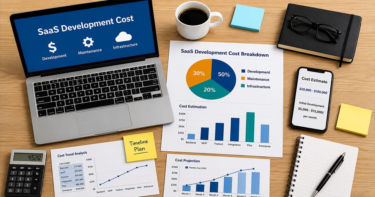 SaaS Development Cost For Software Products