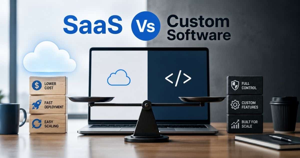 SaaS Vs Custom Software