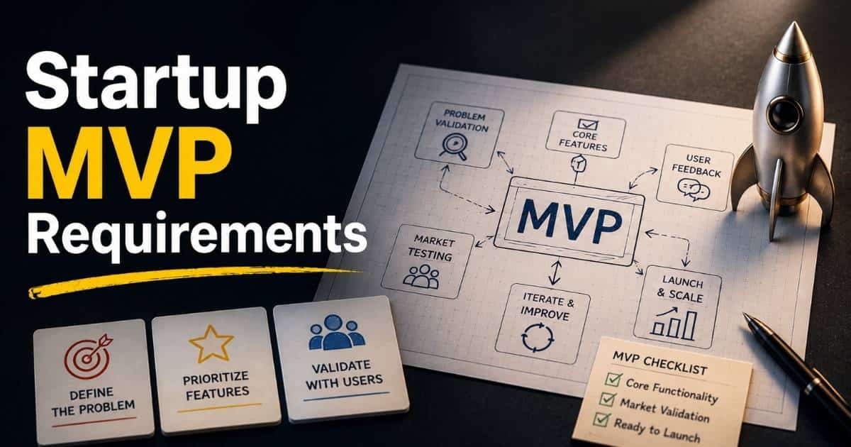 Startup MVP Requirements Explained For Non-Technical Founders