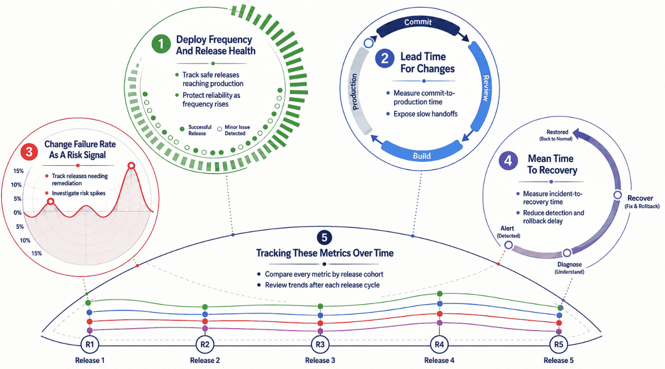 Tying Releases To DORA Metrics