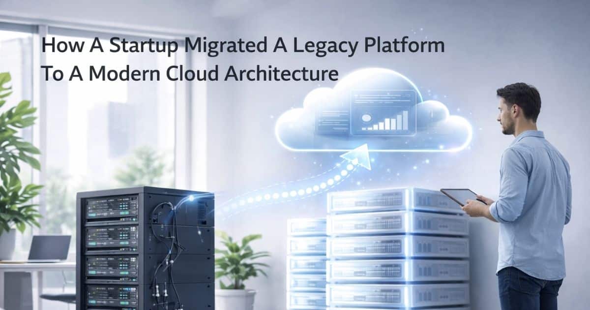 How A Startup Migrated A Legacy Platform To A Modern Cloud Architecture