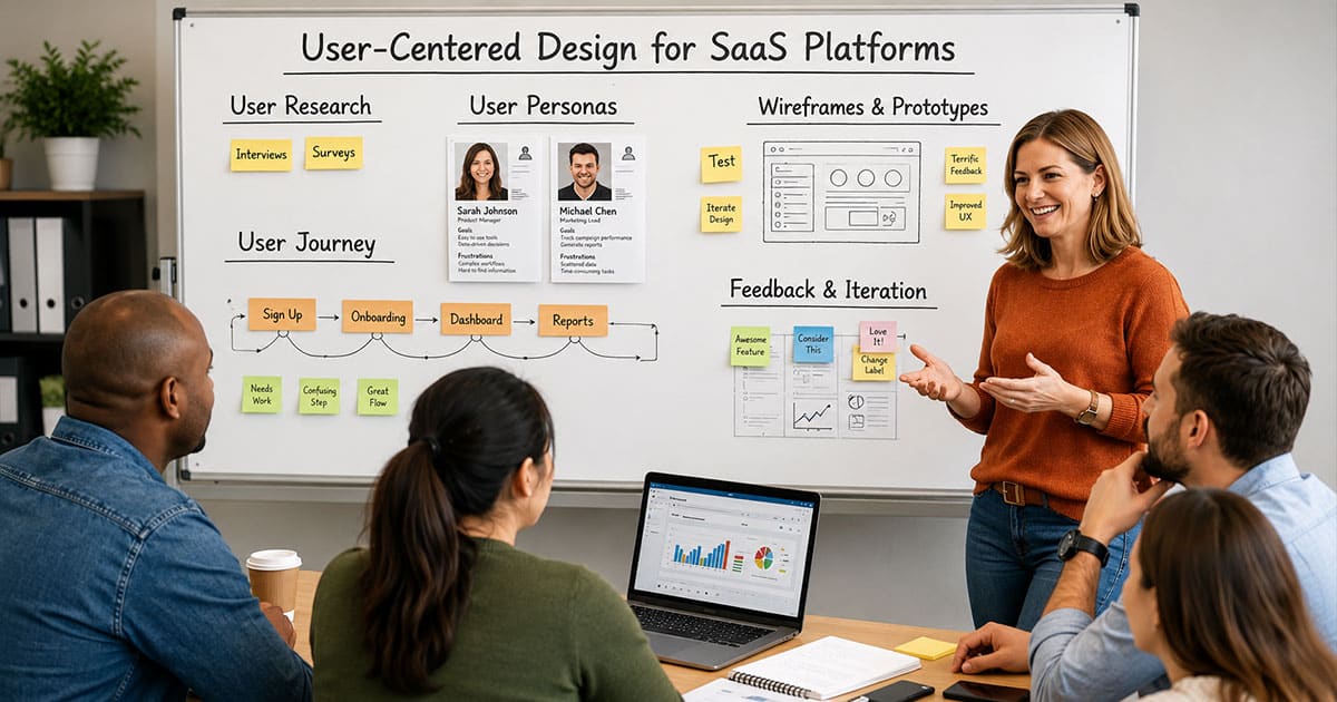 User Centered Design For SaaS Platforms That Drive Adoption And Growth