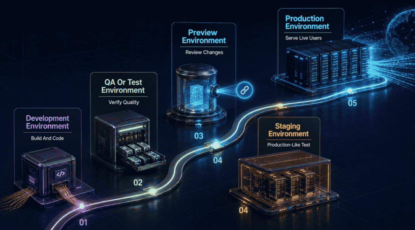 Where Dev, QA, And Preview Environments Fit In