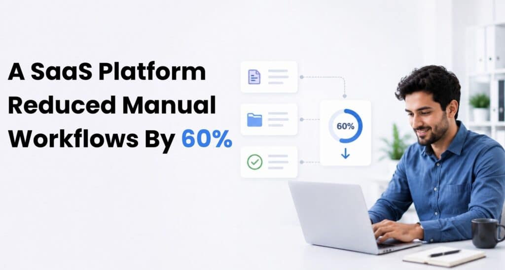 How A SaaS Platform Reduced Manual Workflows By 60% With GainHQ