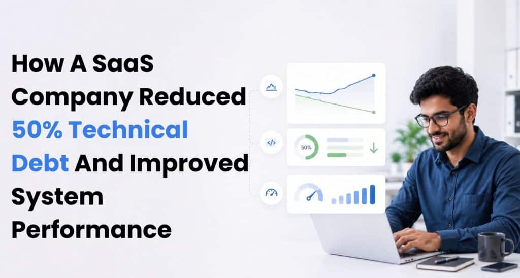 How A SaaS Company Reduced 50% Technical Debt And Improved System Performance